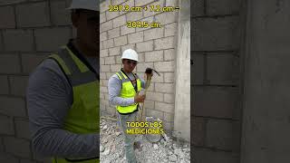 Como se utiliza un flexómetro PARTE 3 construction ingenieria consejos trending viral [upl. by Fagan166]