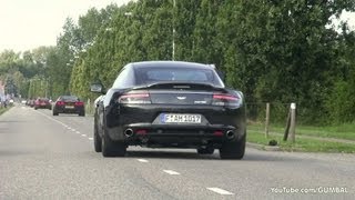 Aston Martin Rapide S  Start up amp Acceleration Sounds [upl. by Ordnael174]