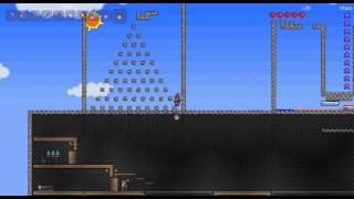 Terraria Liquid Experiment Giant Multiplier Pyramid 16 Old Game Version [upl. by Aden]