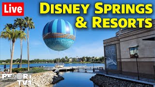 🔴Live Disney Springs amp Resorts  Walt Disney World Live Stream 73024 [upl. by Aicirtak]