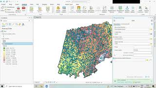 ArcGIS Pro  Interpolação de dados IDW [upl. by Tessler580]