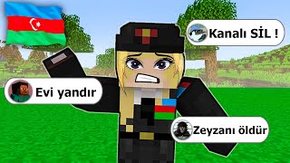 😰24 SAAT SIZIN DEDIKLƏRİNİZİ ELƏDİM  Minecraft survival [upl. by Lareine929]