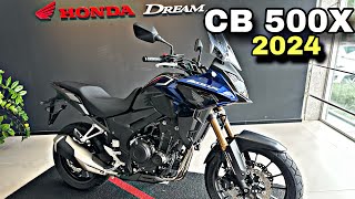 NOVA HONDA CB 500X 2024PREÇO EM OUTUBRO DE 2023 [upl. by Shell]