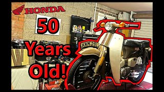 1973 Honda C90  SPEEDO FIX AND POV RIDE [upl. by Cloots]