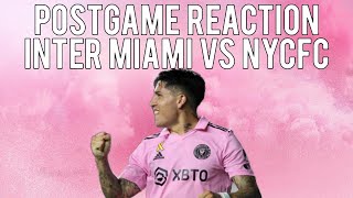 Postgame Reaction Inter Miami vs NYCFC [upl. by Gross]