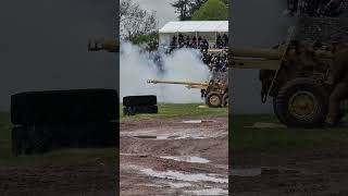 The Royal Artillery Reenactors at Tiger Day thetankmuseum reenactment militaryhistory ww2 [upl. by Thgiwed458]