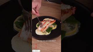 I learned this trick at a restaurant Juicy and delicious salmonfoodvibe [upl. by Lraep]