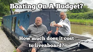 Is BOATING ON A BUDGET possible Lets look at the costs of LIVING ABOARD a narrowboat [upl. by Gardal]