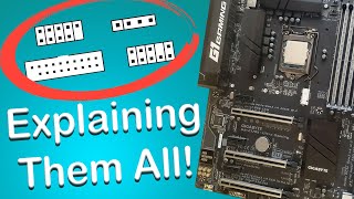 Motherboard Connections Explained [upl. by Maibach]