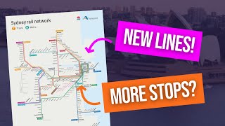 Sydney just got a new rail map  and a lots changed [upl. by Emmet]