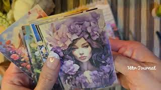 ASMR JOURNAL SCRAPBOOKING POETRY IS MINE [upl. by Ynnelg]