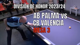 9ª J DIV HONOR AB PALMA vs CB VALENCIA  M 3  T 202324 [upl. by Yztim141]