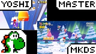 Super Mario 3D LandWorld  Snow LandSnowball Park MIDIs [upl. by Ande]