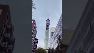 British Telecom Tower  BT Tower   London Shorts [upl. by Mansur]