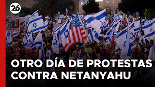 ISRAEL  EN VIVO  Otro día de protestas contra el Primer Ministro Netanyahu [upl. by Yerrot]