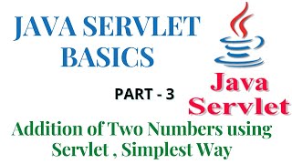 Addition Program in Servlet Using Eclipse IDE🔥 Servlet Basics Tutorial Series for Beginner Part3 [upl. by Libbna]