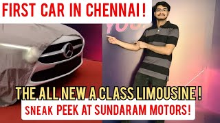 Sneak peek of the 2021 Mercedes Benz A class Limousine shorts  Sundaram Motors Chennai  JRS Cars [upl. by Leis]