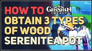 Obtain 3 types of wood Genshin Impact [upl. by Nailluj]