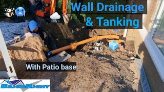 🧱 Wall drainage amp Tanking 🧱 [upl. by Airod762]