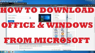 How to Download Office and Windows ISOs from Microsoft for FREE [upl. by Lontson]