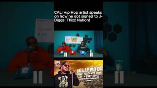 calirap artist speaks on how he got signed to jdiggs thizz game365podcast [upl. by Eked65]