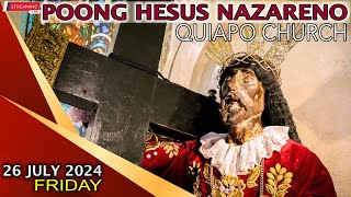 LIVE Quiapo Church Mass Today  26 July 2024 Friday [upl. by Janenna]