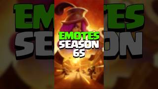 EMOTES Temporada 65 Clash Royale [upl. by Lawrence]