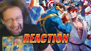 MAX REACTS Marvel Vs Capcom COLLECTION  MVC2 IS BACK [upl. by Hebrew]