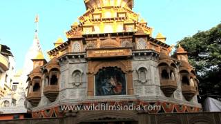 Dagadusheth Halwai Ganapati Temple in Pune Maharashtra [upl. by Map]