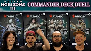 MTG Modern Horizons 3 Commander Deck Tutorial Match  Magic the Gathering spielen lernen  Trader [upl. by Bard]