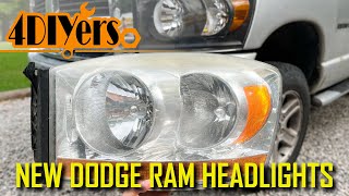 How to Upgrade or Replace the Headlights in a Dodge Ram using Nilight Lights [upl. by Diannne]