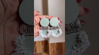 Meesho minimal Jhumkas for everyday wearcomment for links 🔗 [upl. by Anigue]