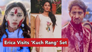 Erica Fernandes Talks About First Shoot As Sonakshi Bose For KRPKAB  Erica Thanks Fans For The Love [upl. by Reichert502]