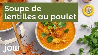 Soupe de lentilles au poulet [upl. by Hamimej]