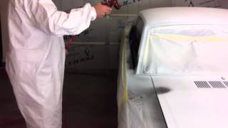 Spraying Hotrod Flatz Single Stage Metallic [upl. by Pond]