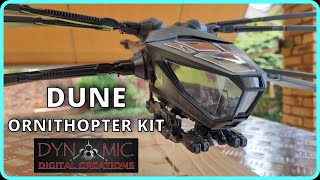 DUNE 2021 Ornithopter Resin cast 132 scale kit Complete photo reel [upl. by Walker]