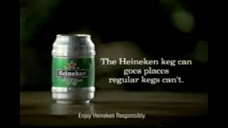 Heineken 2000s commercial keg can [upl. by Easton]