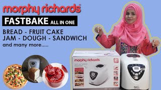 Morphy Richards Fast Bake Review  How to use morphy richards fast bake  Make Bread at Home [upl. by Eniron]