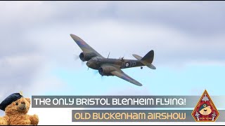 THE WORLDS ONLY FLYING BRISTOL BLENHEIM L6739 HISTORY IN FLIGHT RAF BOMBER FORCE • OLD BUCKENHAM [upl. by Anaujik]