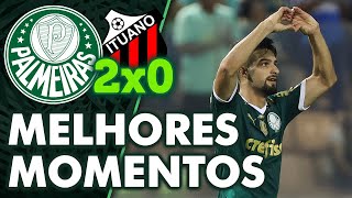 PALMEIRAS 2 X 0 ITUANO  MELHORES MOMENTOS  PAULISTÃO 2024 [upl. by Epp991]