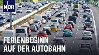 Stau Ferienbeginn auf der Autobahn  Die Nordreportage  NDR Doku [upl. by Jacobah166]