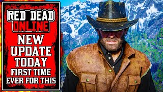 Rockstars First Time EVER For This The NEW Red Dead Online UPDATE Today New RDR2 Update [upl. by Leann]