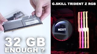 GSkill TRIDENT Z RGB 32GB of RAM are ENOUGH [upl. by Madid]