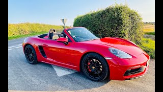 Porsche 718 Boxster GTS 40 review Is this the greatest Boxster ever [upl. by Omrellig]