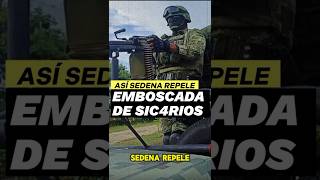 😱 ¡Así Repelen la EMBOSCADA los SOLDADOS MEXICANOS 😱 “De Sicarios”🇲🇽☠️shorts mexico military [upl. by Bej]