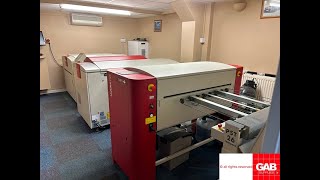 Agfa Acento IIS 4 up thermal CTP system for sale up to 20 plates per hour speed Gab Supplies Ltd [upl. by Zachar]