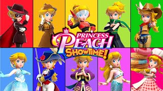 Princess Peach Showtime All Powers and Characters game play nintendo switch [upl. by Rufus]