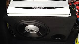 JBL 1200 watt bass amp Harward Anfi amp cadence 25farad kapasitör amp deck çevirici [upl. by Salim687]