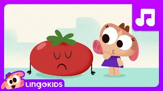 FRUITS and VEGETABLES Song for Kids 🍌🍅🥬 Song for Kids  Lingokids [upl. by Polak]