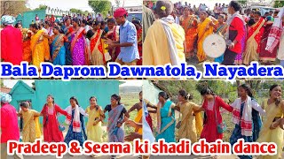 Mundari bala daprom susun 2024  Pradeep Bodra wedding Seema Dangmundari bala susun bhajan [upl. by Ydda]